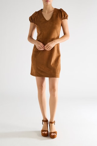 Robe droite - Camel