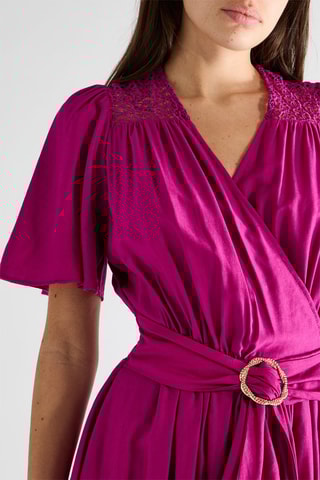 Robe patineuse - Fuchsia