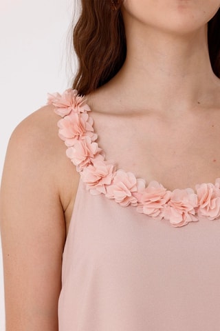 Robe taille basse - Nude