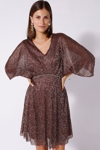 Robe patineuse - Bordeaux