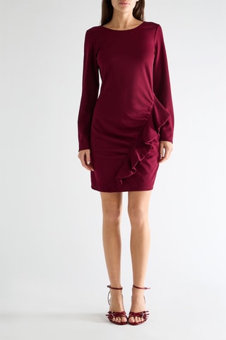 Robe droite - Bordeaux