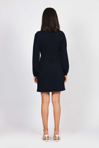 Robe droite - Bleu marine