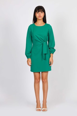 Robe droite - Vert émeraude