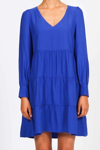 Robe trapèze - Bleu roi