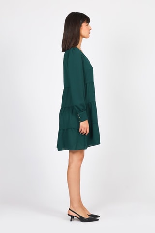 Robe trapèze - Vert foncé