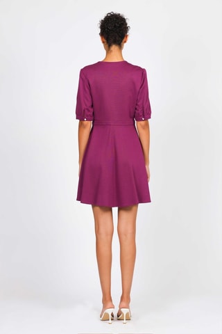 Robe portefeuille - Violet