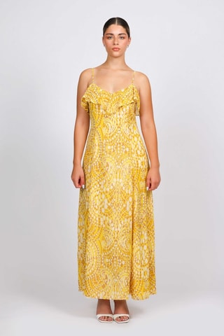 Robe longue - Jaune