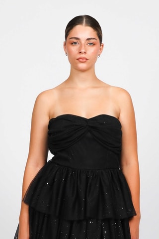 Robe bustier - Noir
