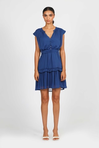 Robe patineuse - Bleu cobalt