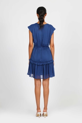 Robe patineuse - Bleu cobalt