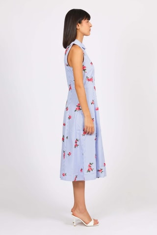 Robe chemise - Ciel et rose