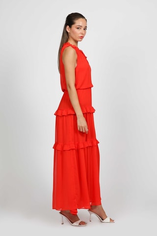 Robe droite - Rouge