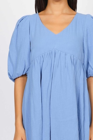 Robe trapèze - Bleu clair