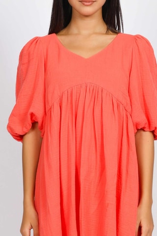 Robe trapèze - Corail