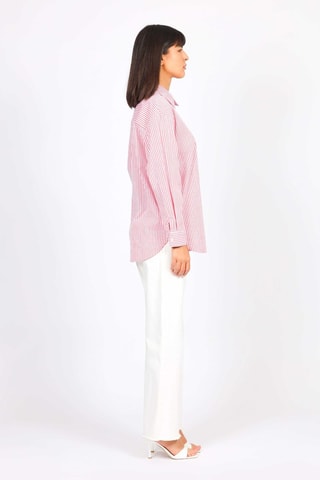 Chemisier - Rouge et blanc 