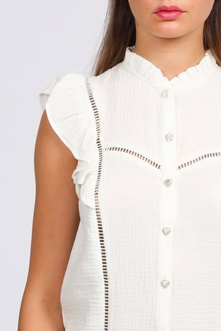 Chemisier - Blanc