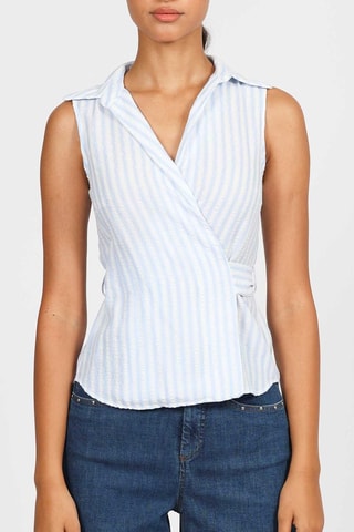 Chemisier - Blanc et ciel