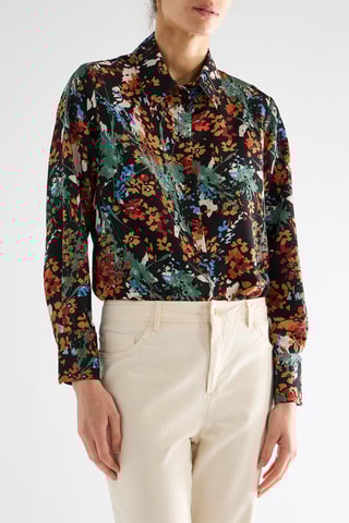 Chemisier - Noir et vert