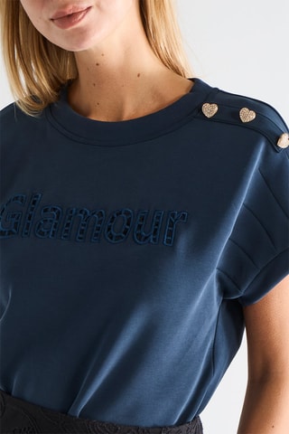 T-shirt - Bleu marine