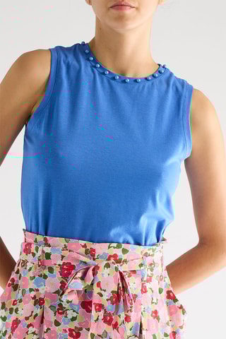 T-shirt - Bleu cobalt