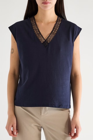 T-shirt - Bleu marine