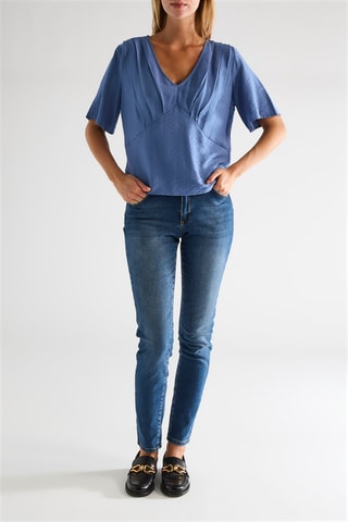 Blouse - Bleu cobalt