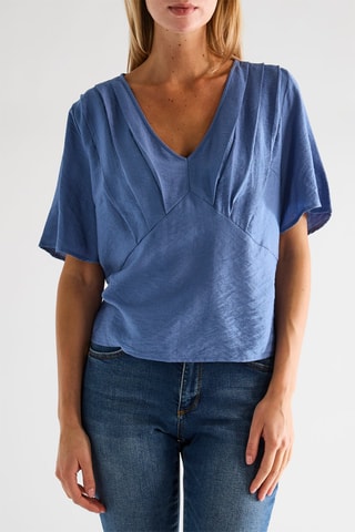 Blouse - Bleu cobalt