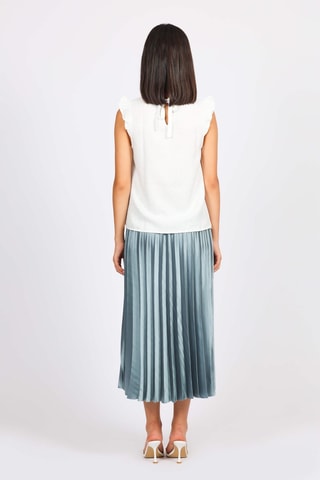 Jupe plissée - Vert foncé