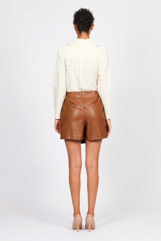 Jupe-short - Marron