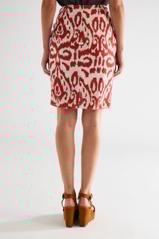 Jupe droite taille haute - Ecru