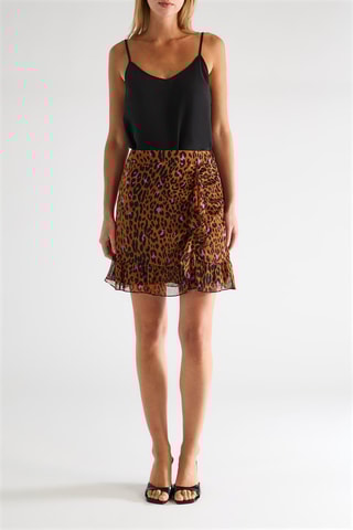 Minijupe - Marron clair