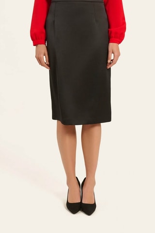 Jupe droite - Noir