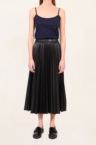 Jupe plissée - Noir