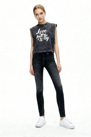 T-shirt oversize - Noir