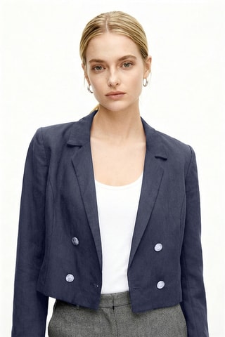 Blazer - Bleu foncé