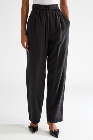 Pantalón de tiro alto - Negro