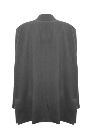 Chaqueta de lana - Gris claro