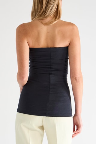 Top bustier - Azul marino