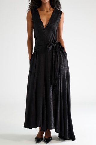 Vestido largo - Negro