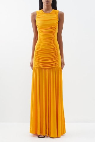 Vestido largo - Naranja