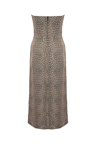 Vestido bustier - Beige