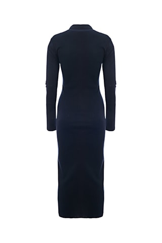 Vestido camisero - Azul marino