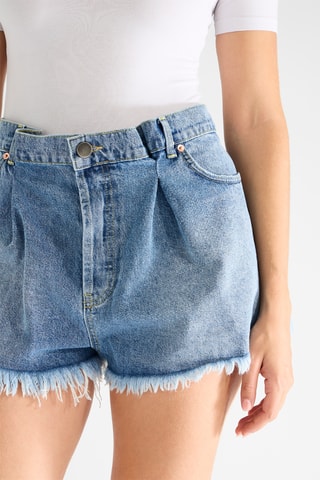 Short vaquero - Azul