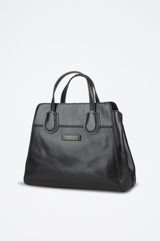 Bolso de piel Elettra - Negro 