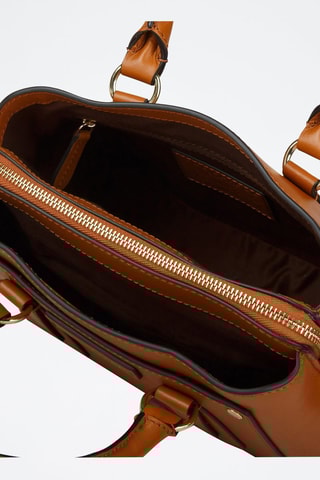 Bolso de piel Cecilia - Camel