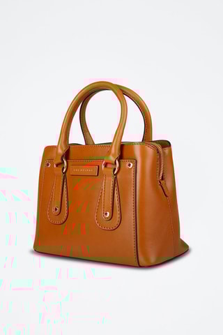 Bolso de piel Cecilia - Camel