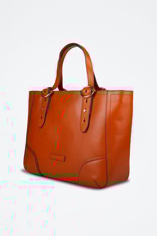 Bolso de piel Matilde - Naranja