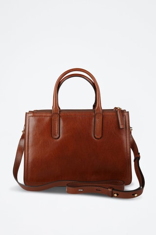 Bolso de piel Beatrice - Camel