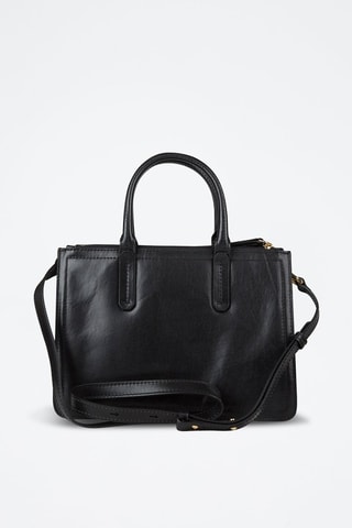 Bolso de piel Beatrice - Negro