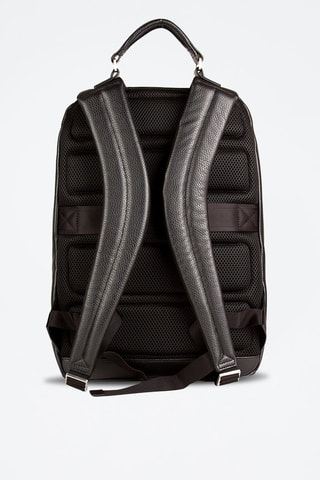 Mochila de piel - Negro